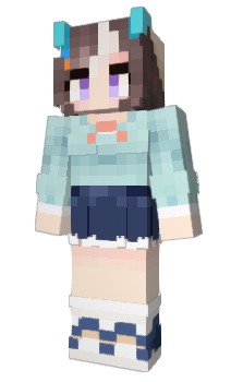 Minecraft скін по ніку HokkoTarumae