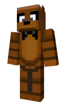 Minecraft skin FreddyFatbear