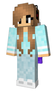 Minecraft скин по нику FaZeQueenMiku