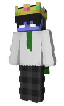 Minecraft skin Kingitis