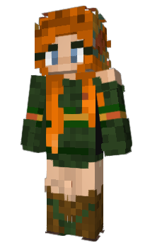 Minecraft skin Krisztie