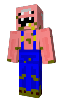 Minecraft скин по нику cute_pig