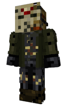 Minecraft скін по ніку JasonVoorhees