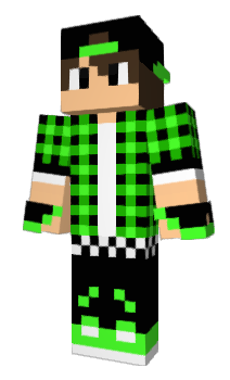 Minecraft skin Greenpvpboy