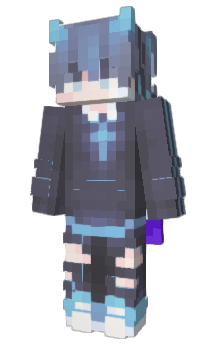 Minecraft скин по нику HuanHuan