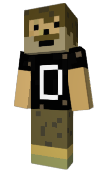 Minecraft skin MaxcraftTV