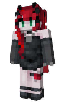 Minecraft skin xombina