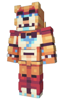 Minecraft скин по нику FreddyGlamrock