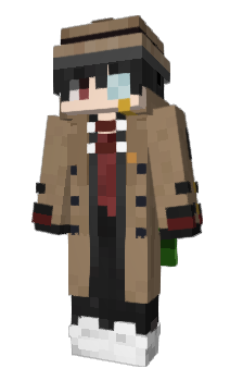 Minecraft skin Sherlock