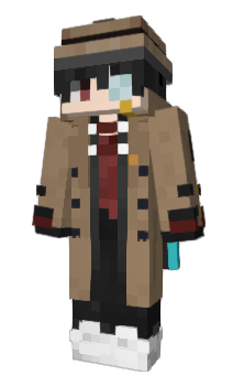 Minecraft skin Sherlock
