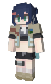 Minecraft скин по нику Dihydrogen_M