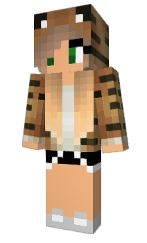 Minecraft skin Tiger_4