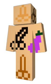 Minecraft skin Unfamous