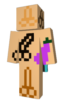 Minecraft skin Unfamous