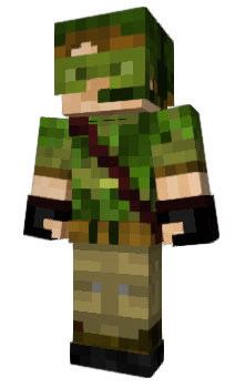 Minecraft skin hunnah