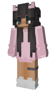 Minecraft скін по ніку Girlxo