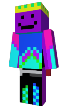 Minecraft skin blurtle