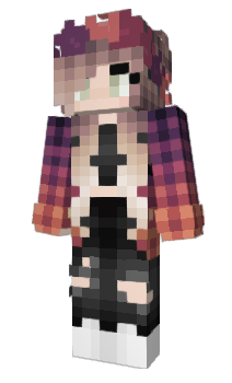 Minecraft skin Melusin