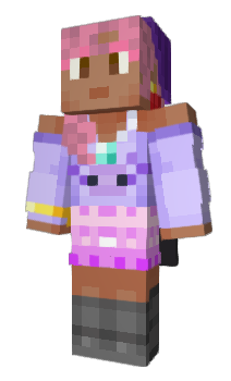 Minecraft skin NeonSkull7654