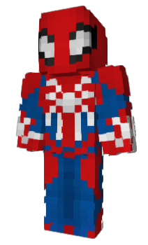 Minecraft skin spidermanirl