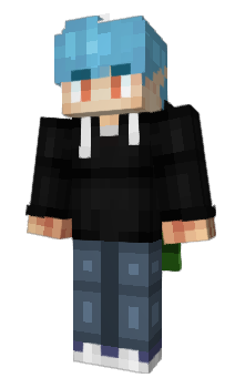 Minecraft скин по нику Bluetirthy