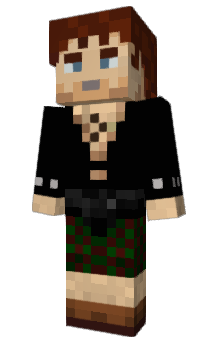 Minecraft скін по ніку CubeheaD