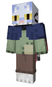Minecraft skin FrostyTheCat7271
