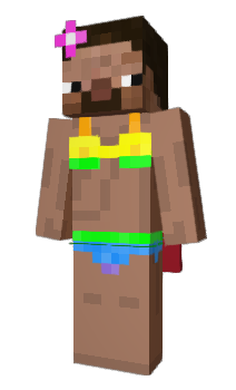 Minecraft skin BikiniSteve