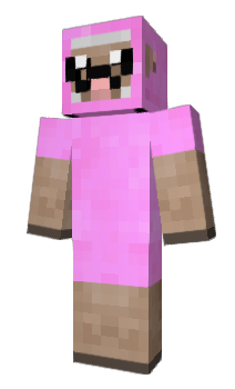 Minecraft скін по ніку PinkSheep_YT