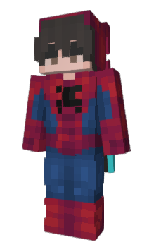 Minecraft skin SpidermanOnesie