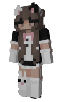 Minecraft skin fluffysnowflakes