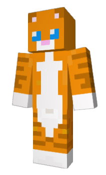 Minecraft skin kitkatli