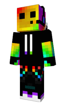 Minecraft skin Rainbowz_