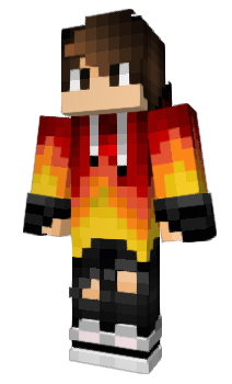 Minecraft skin Popipan