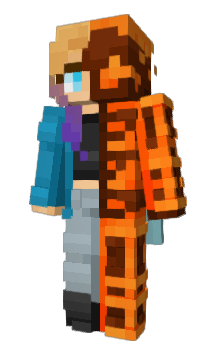 Minecraft скін по ніку Skeli__