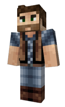 Minecraft скін по ніку TheFrenchPilot