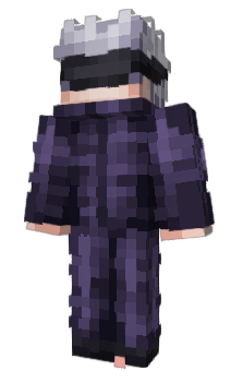 Minecraft skin GojoSan