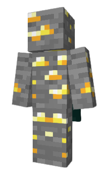 Minecraft skin GoldDigger