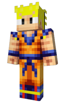 Minecraft скін по ніку TheGoku