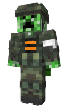 Minecraft skin Creeperman4ik