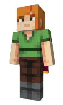 Minecraft skin Glasswind