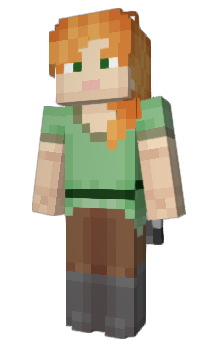 Minecraft skin Glasswind