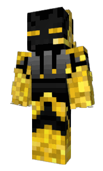 Minecraft скін по ніку GoldenShade