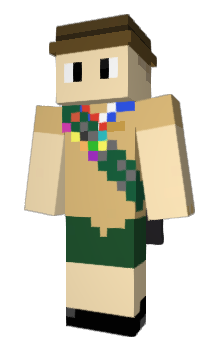 Minecraft скин по нику EagleScoutGamer