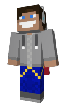 Minecraft скин по нику BlueSoft