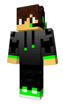 Minecraft skin Awolve