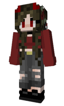 Minecraft skin Mafine