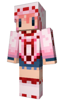 Minecraft skin Ikuna