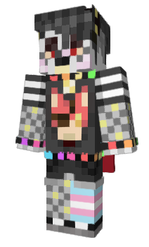 Minecraft skin Spik3Th3W0lf