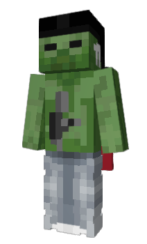 Minecraft скин по нику GEEKEDUPGANG